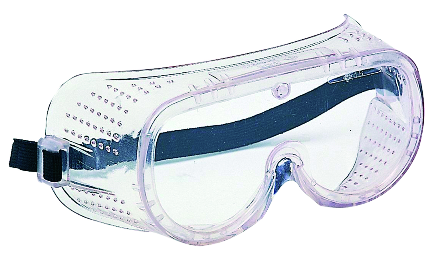 Lunettes masque souple en PVC oculaire polycarbonate incolore 