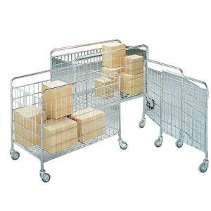 Chariot pliant électrozingué - 900 x 550 x 700