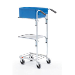 Mini chariot polyvalent - 2 plateaux