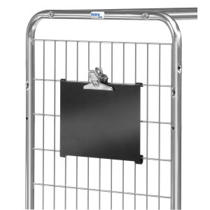 Chariot préparateur de commandes modulable - Ardoise signalétique : dim l. 330 x H 210mm.