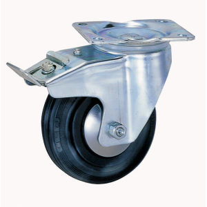 Roulette pivotante et fixe pour charges moyennes - 200 x 50