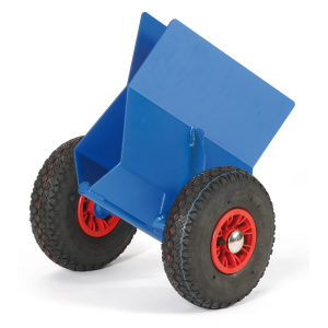 Chariot porte-panneaux - Pneumatiques