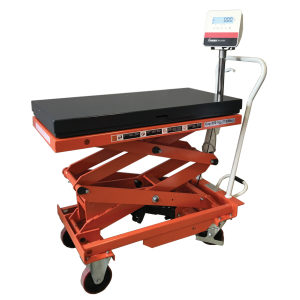 Table élévatrice simple et double ciseaux - 1000