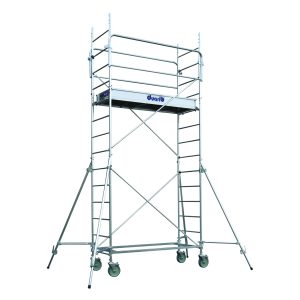 Echafaudage roulant en acier galvanisé ALTITUDE ACIER - 2