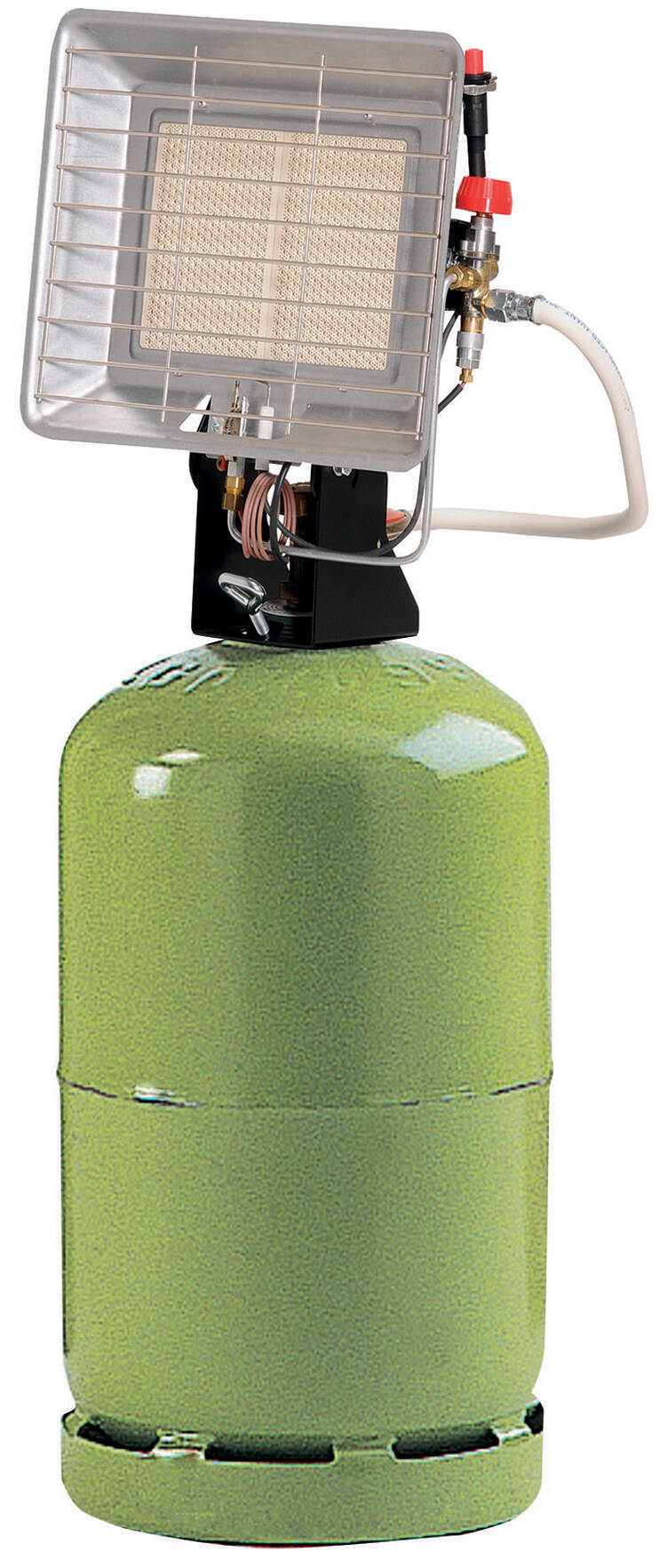 Chauffage radiant infrarouge mobile pour bouteille de gaz butane ou propane  - Tom Press
