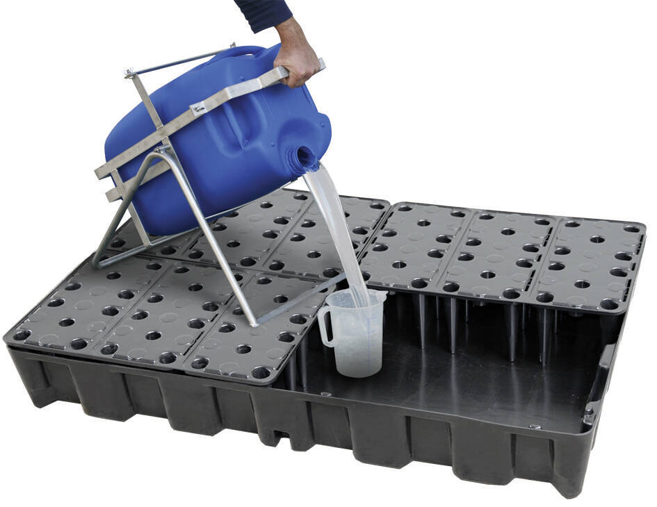 Bac de rétention labo modulaire PE - 120