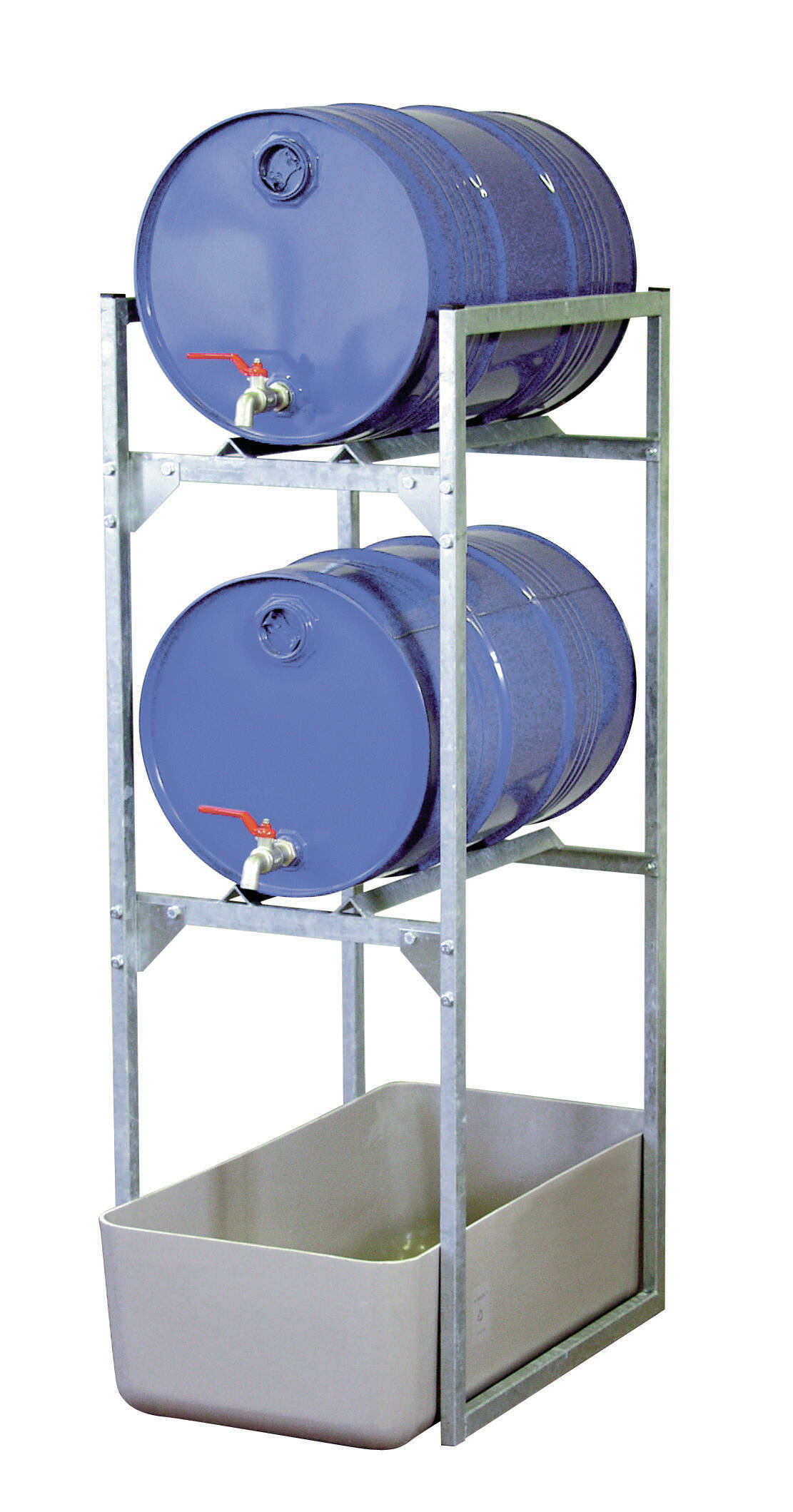 Poste de soutirage superposable - Avec 2 caillebotis 40 x 800