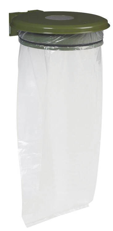 Collecteur avec ou sans couvercle - Vert mousse