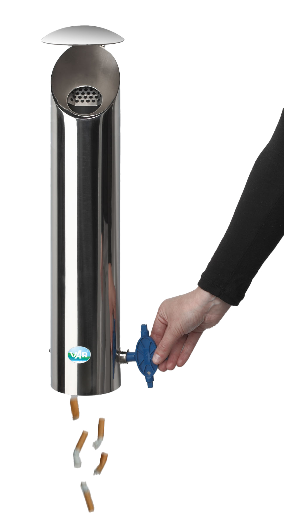 Cendrier inox - Inox poli