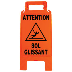 Chevalet de signalisation - Sol glissant