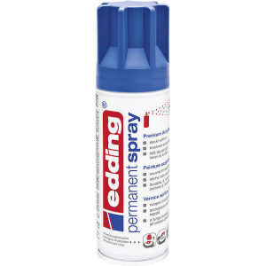 Spray peinture permanente acrylique - Bleu mat