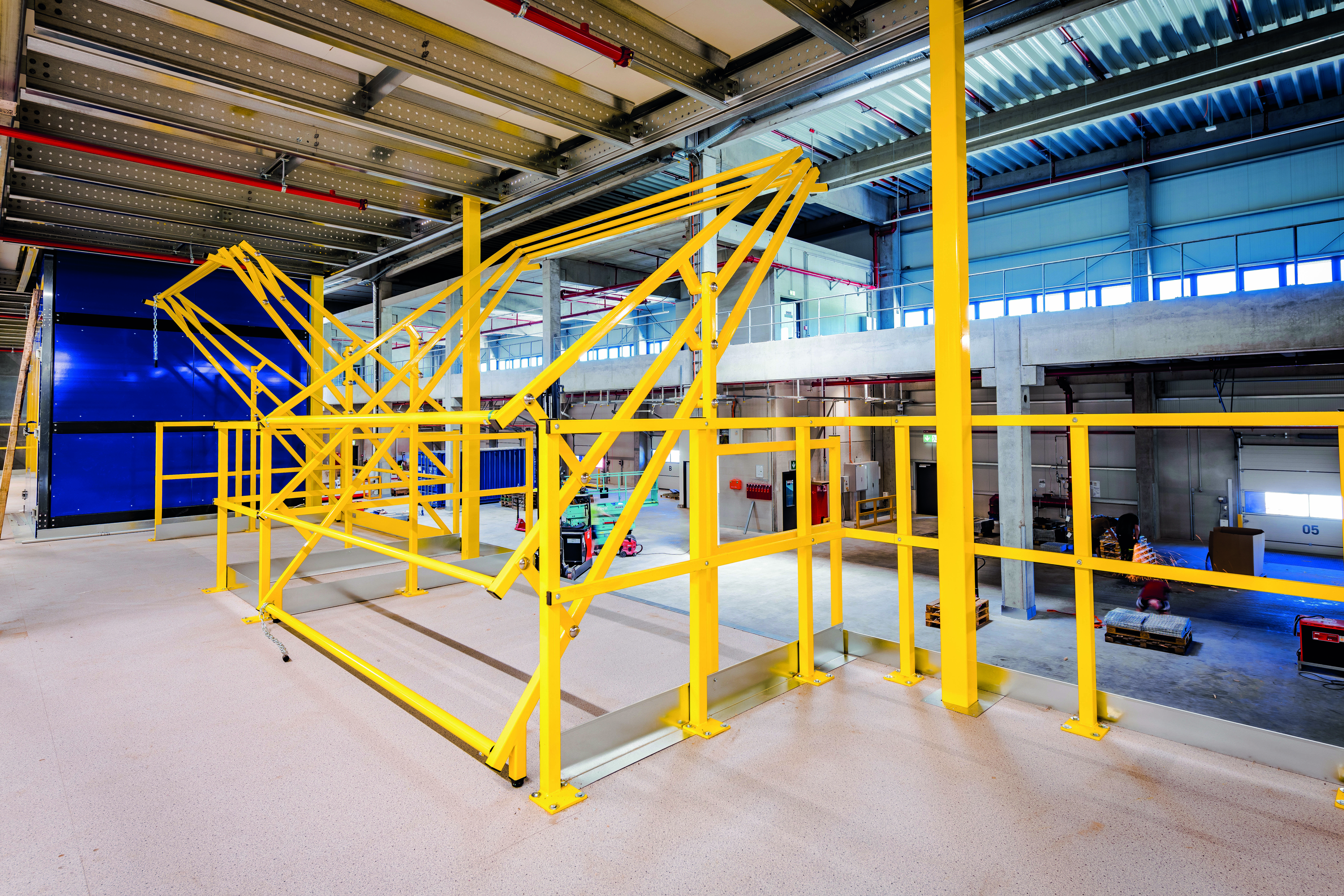 SAS à palettes rotatif