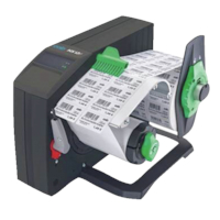 Distributeur d'étiquettes adhésives -  jusqu'à 110 mm de largeur