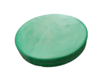 Couvercle pour fût en polyéthylène - Coloris Vert menthe - Ø 610 x H 100 mm