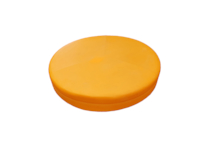 Couvercle pour fût en polyéthylène - Coloris Jaune melon - Ø 610 x H 100 mm