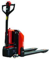 Transpalette électrique capacité 1500 Kg LITHIUM - Dim. fourches : L 800 x l. 450 mm - dimensions : L 1180 x l. 450 x H 1160 mm