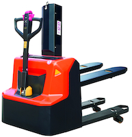 Gerbeur électrique lithium avec mât poutre à levée initiale - Capacité 1200 kg -  Hauteur élévation 1195 mm