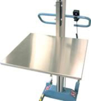 Chariot mobile ultra maniable capacité 40 kg hauteur du mât : 1756 mm - dimensions : L 734 x l. 435 x H 1943 mm