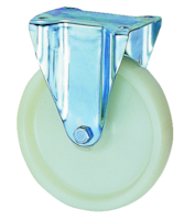Roue polyproplylène Blanc pour charge moyenne.