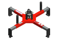 Pince à fûts pour fûts métalliques et plastiques