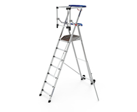 Plateforme individuelle pliante à hauteur fixe 7 marches