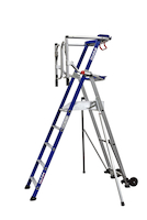 Plateforme individuelle roulante à hauteur fixe - 5 marches - Hauteur de travail 3,20 m