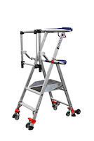 Plateforme individuelle à hauteur fixe ultra-mobile - 2 marches - Hauteur de travail 2,52 m