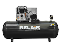 Compresseur à courroie cuve 500 litres - puissance moteur 7,5 CV - vitesse : 1045 tr/ min