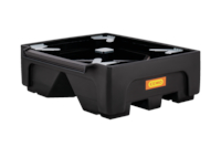 OPTION : Bac extension de rétention pour 1 cubitainer sans caillebotis volume de rétention 500 litres