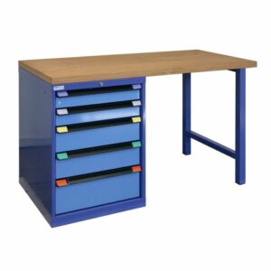 Établi avec bloc 5 tiroirs