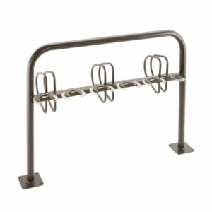 Support range trottinettes et vélos sur pieds