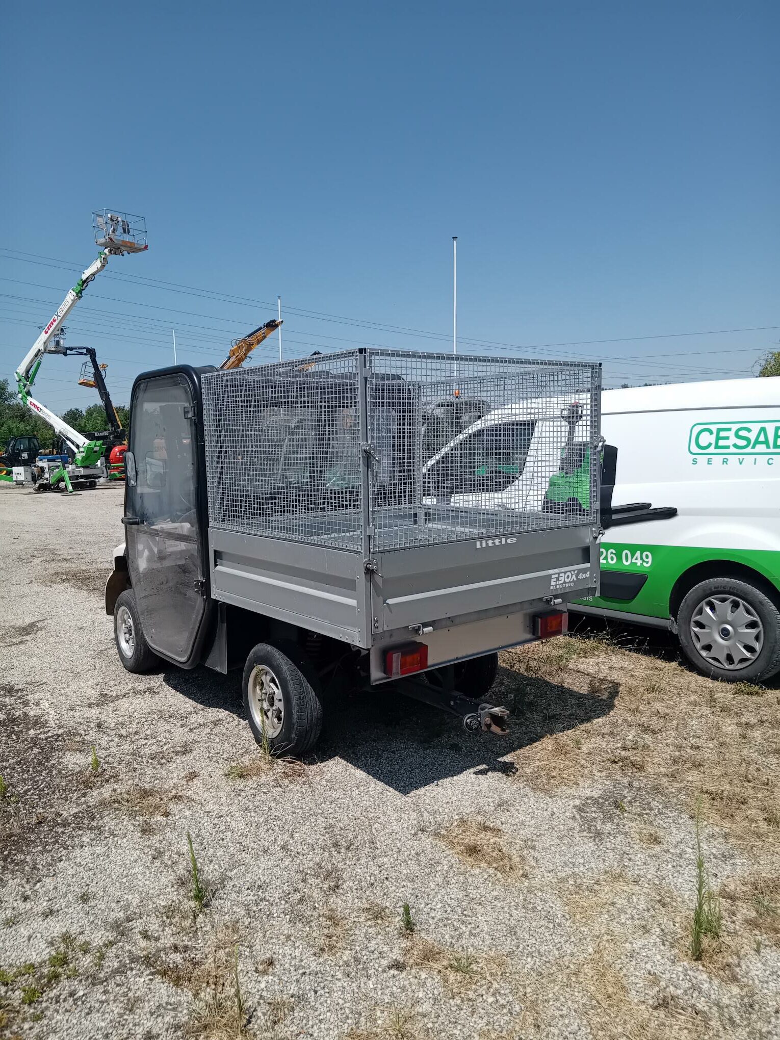 Tracteur électrique industriel occasion – Image 2