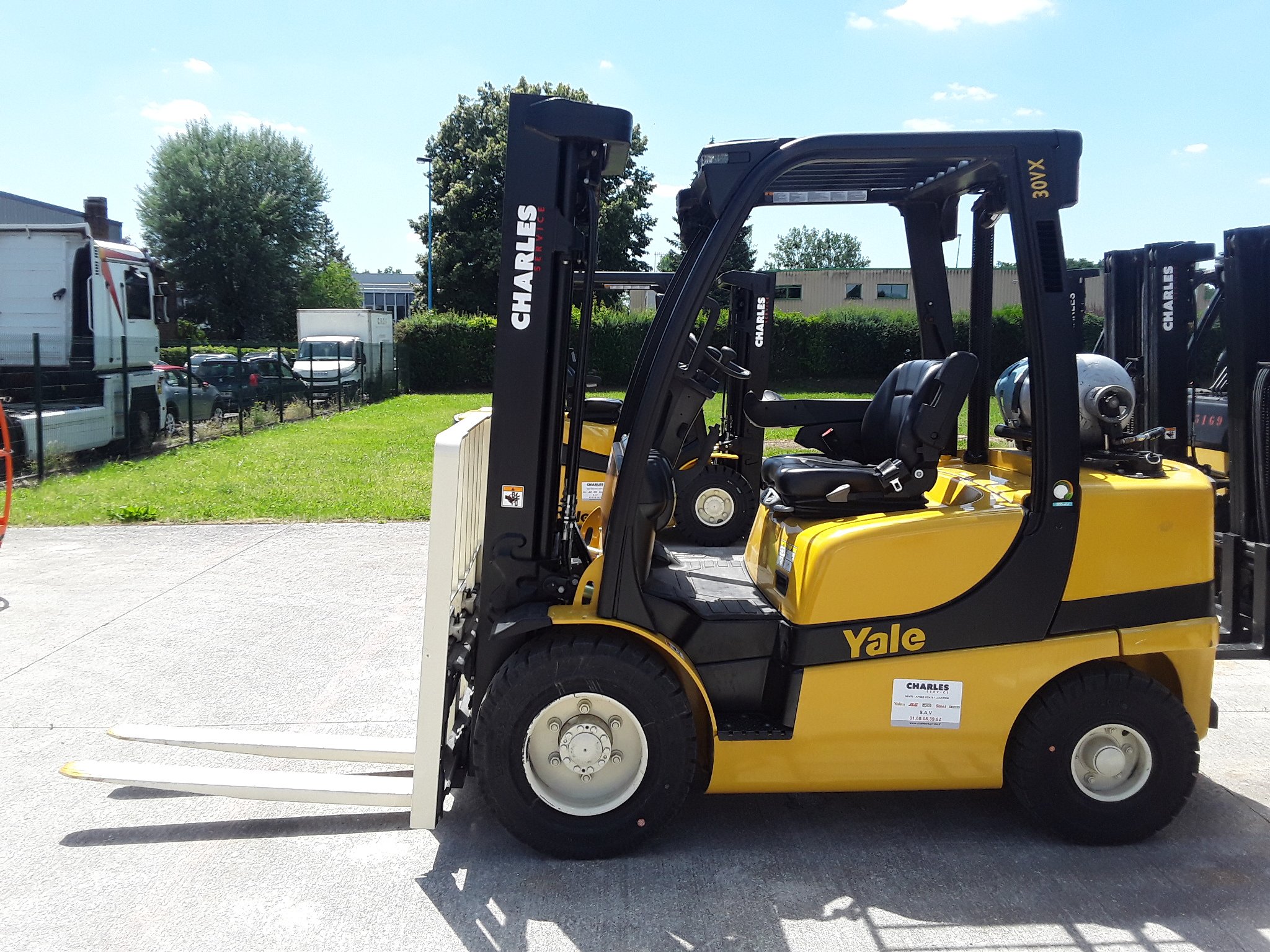 Chariot frontal GAZ Yale 3 tonnes