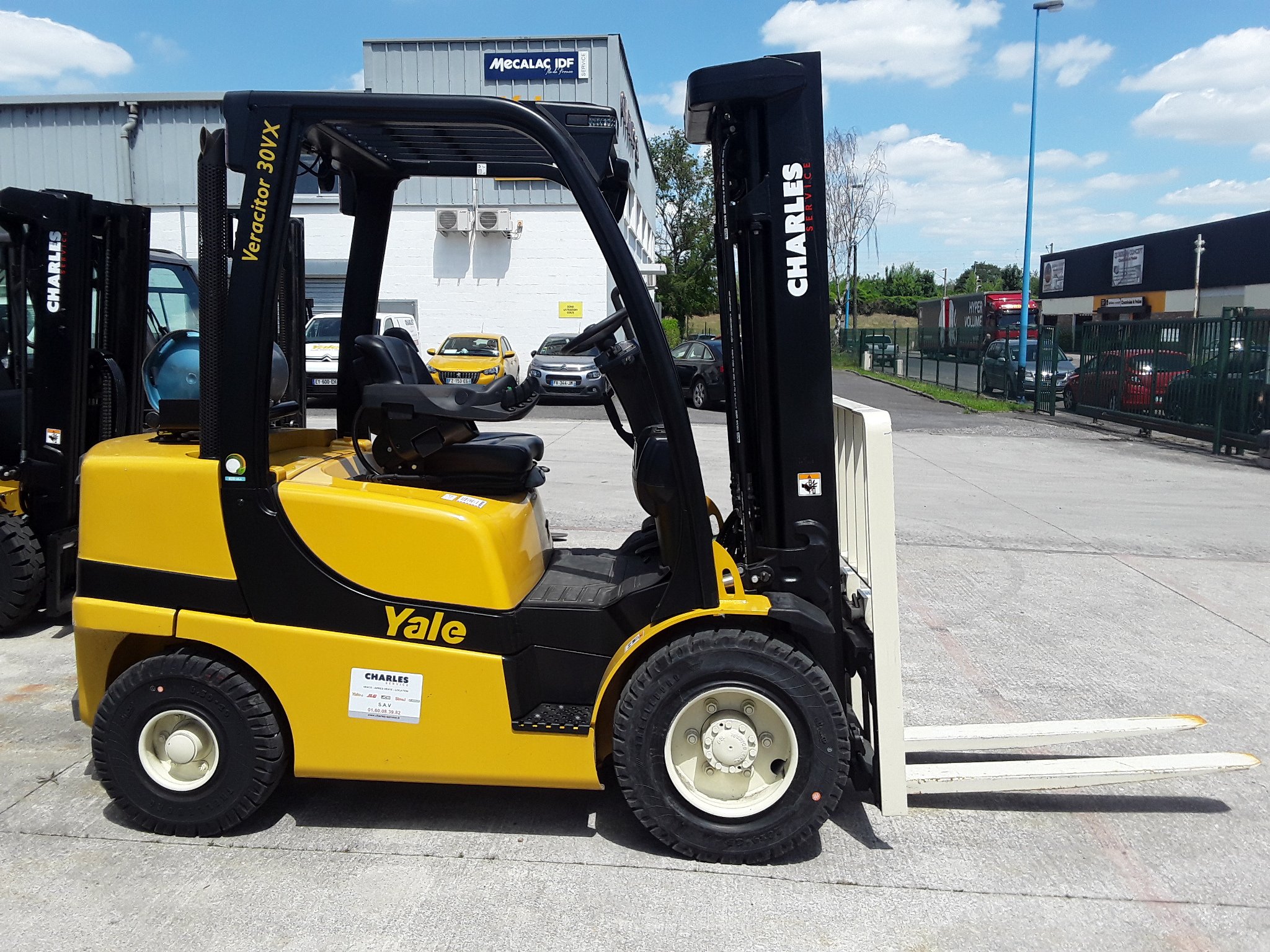 Chariot frontal GAZ Yale 3 tonnes – Image 2